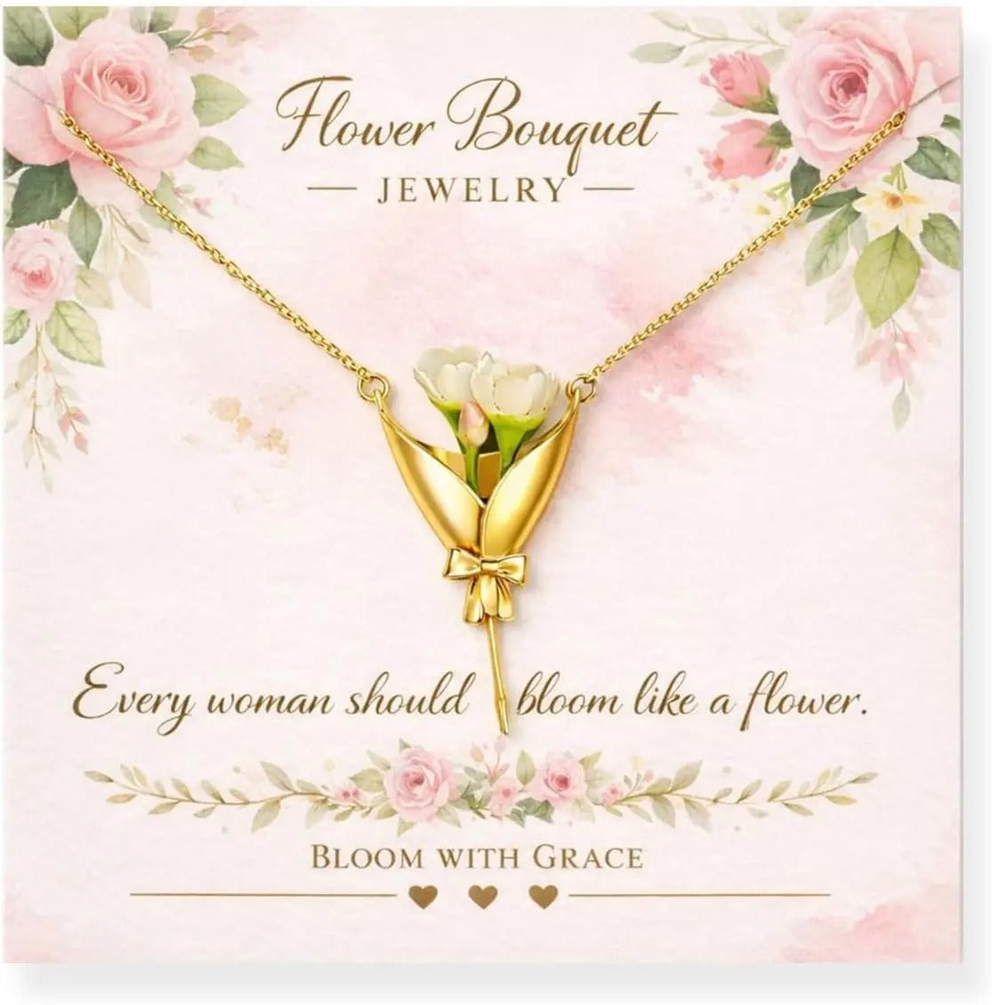 BloomKeeps™ – Draagbare Bloemen Herinneringsketting