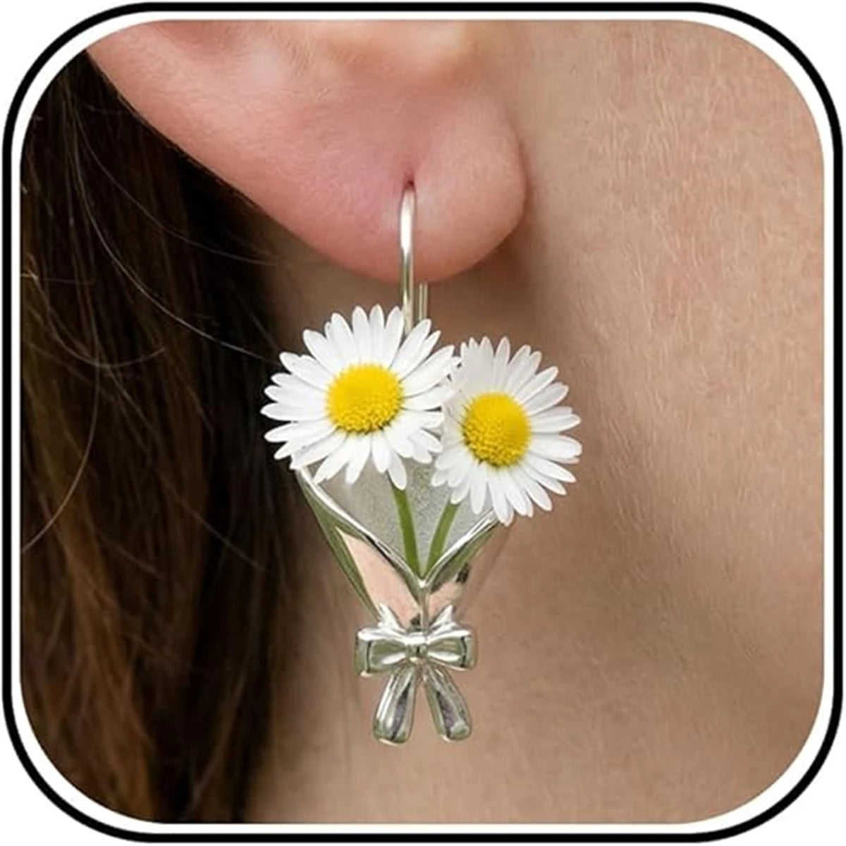 BloomKeeps™ – Draagbare Bloemen Oorbellen